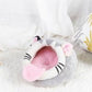 Flannel Pet Nest for Small Animals - Insulated Warm Bed - Pets Perfect
