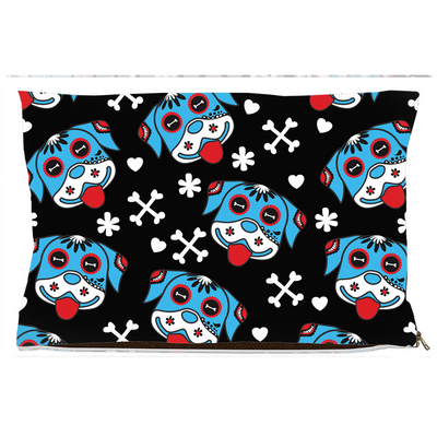 Day of the Dog Blue Dog Beds, Water Resistant/18x28 inch