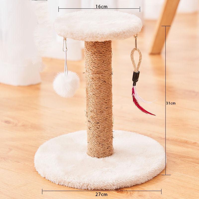 Durable Vertical Cat Scratcher - The Ultimate Anti - Scratch Toy For Cats - Pets Perfect