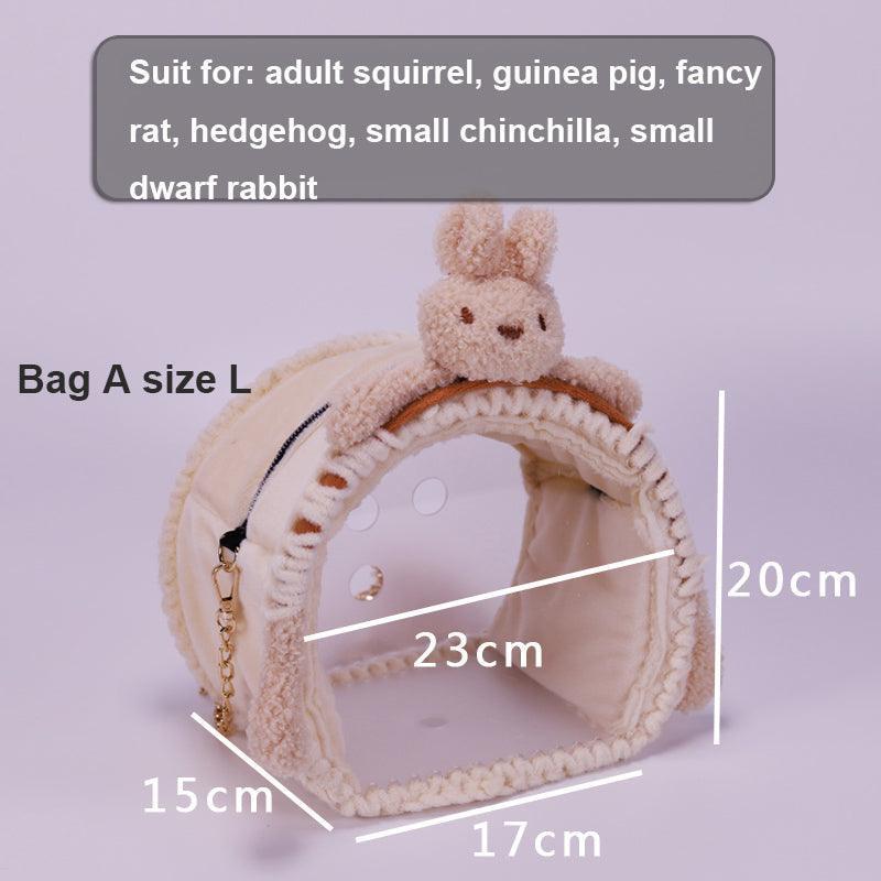 Pet Paradise Portable Hamster Cage - Travel Carrier with Going Out Bag for Small Pets - Pets Perfect