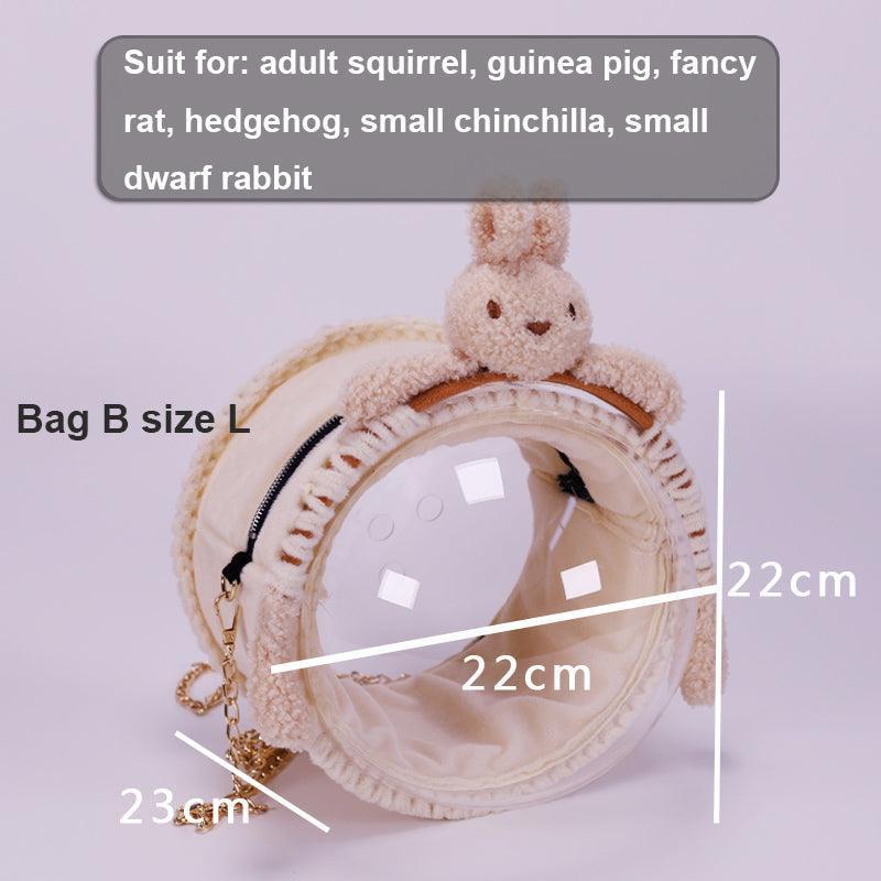 Pet Paradise Portable Hamster Cage - Travel Carrier with Going Out Bag for Small Pets - Pets Perfect