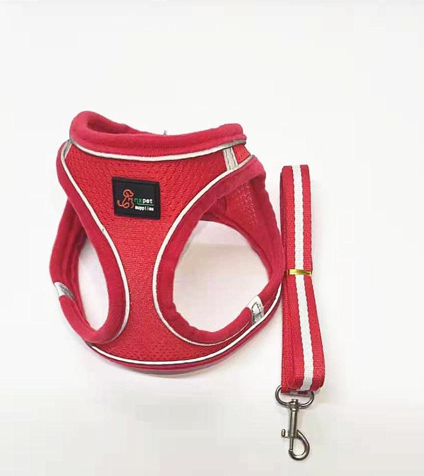 Reflective Stroke Prevention Pet Harness With Leash - Pets Perfect
