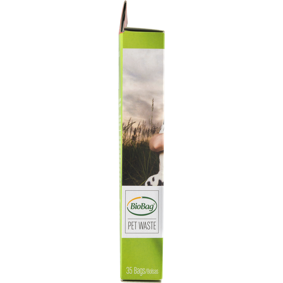 BioBag Large Dog Waste Bags with Handles, 35 Bags Each), view 3