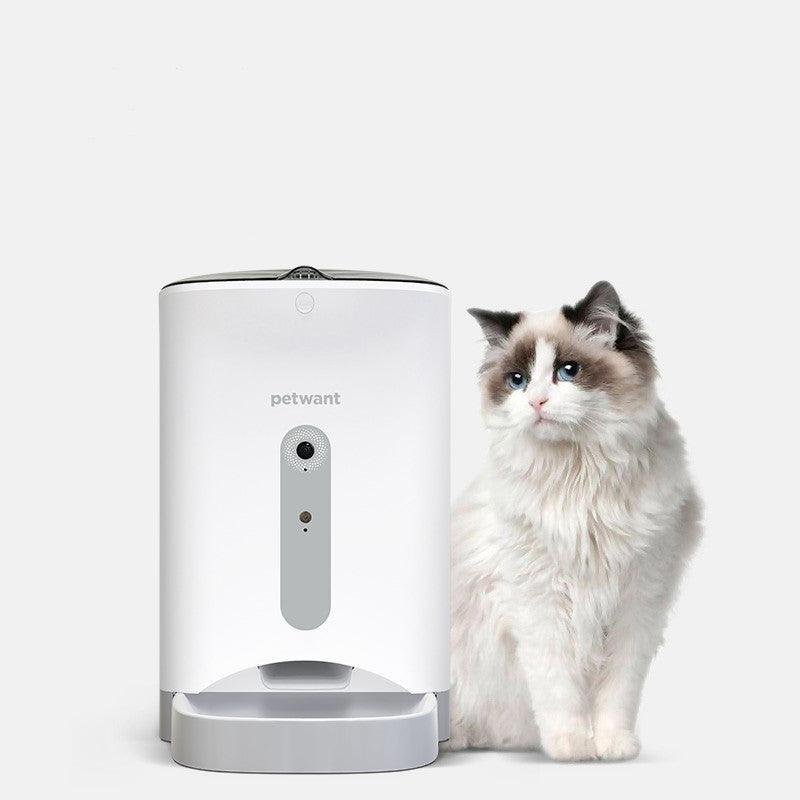 Smartpaws Automatic Pet Feeder - Intelligent Food Monitoring And Remote Control - Pets Perfect
