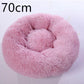 Cozy Haven: Luxurious Round Pet Bed For Winter Comfort - Pets Perfect