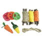 Natural Chew Toy Bundle for Small Pets Dental Care - Pets Perfect
