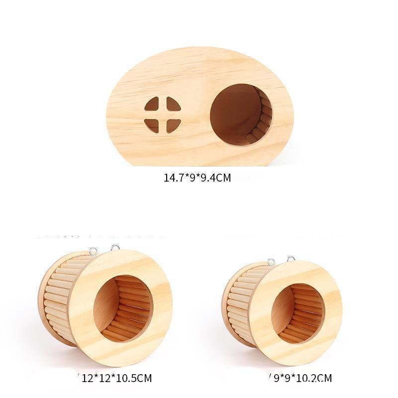Wooden Animal Hideout: Cozy Retreat For Small Pets - Pets Perfect