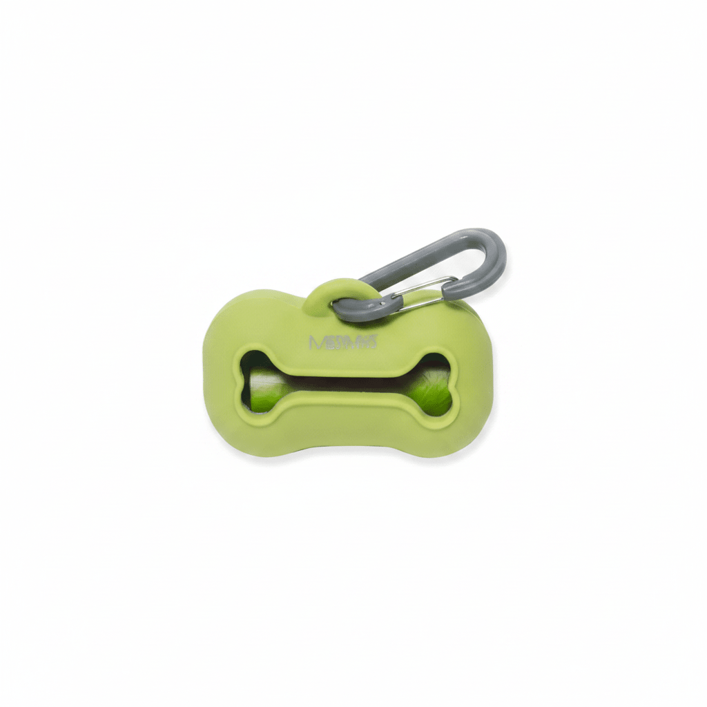 Messy Mutts Dog Wastebag Holder Green - Pets Perfect