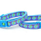 Earth on Purple Cat Collar - Pets Perfect