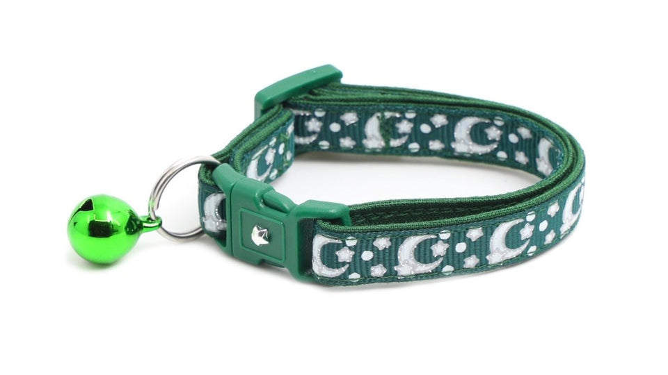 Pugs2Persians Glow-in-the-Dark Cat Collar, Large (10 lbs & up)/None, view 6
