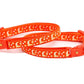 Gold Moons and Stars on Orange Cat Collar - Pets Perfect