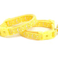 Gold Moons and Stars on Yellow Cat Collar - Pets Perfect