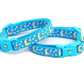 Gold Moons and Stars on Peacock Blue Cat Collar - Pets Perfect