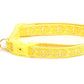 Gold Moons and Stars on Yellow Cat Collar - Pets Perfect