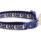 Gold Moons and Stars on Navy Blue Cat Collar - Pets Perfect