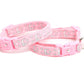Silver Moons and Stars on Powder Pink Cat Collar - Pets Perfect