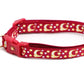 Gold Moons and Stars on Dark Red Cat Collar - Pets Perfect