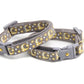Gold Moons and Stars on Silver Cat Collar - Pets Perfect