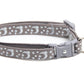 Silver Moons and Stars on Silver Cat Collar - Pets Perfect