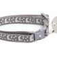 Silver Moons and Stars on Silver Cat Collar - Pets Perfect