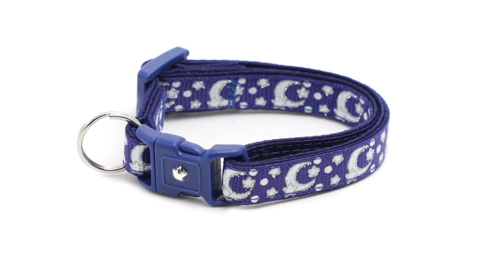 Pugs2Persians Glow-in-the-Dark Cat Collar, Small(10 lbs & Less)/Blank Charm & Bell, view 9