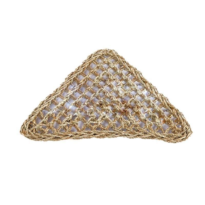 Comfortable and Natural Straw Reptile Bed Hammock for Basking and Relaxation - Pets Perfect