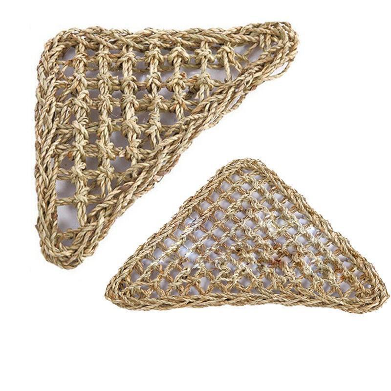 Comfortable and Natural Straw Reptile Bed Hammock for Basking and Relaxation - Pets Perfect