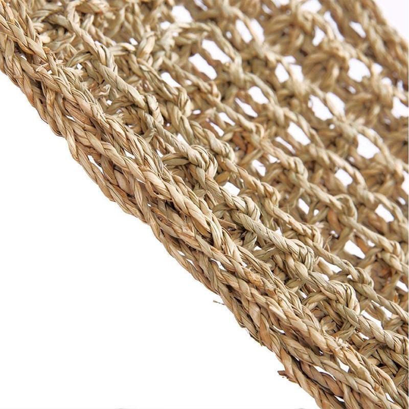 Comfortable and Natural Straw Reptile Bed Hammock for Basking and Relaxation - Pets Perfect