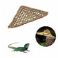 Comfortable and Natural Straw Reptile Bed Hammock for Basking and Relaxation - Pets Perfect