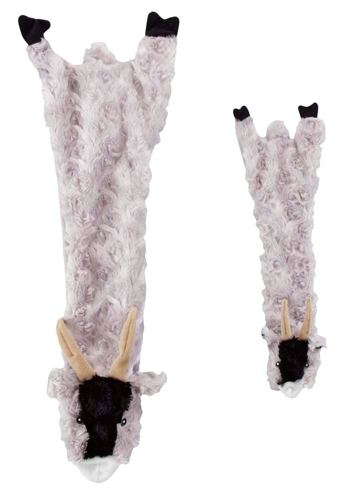 Ethical Pet Skinneeez Crinklers Goat 14" Stuffing-Free Dog Toy