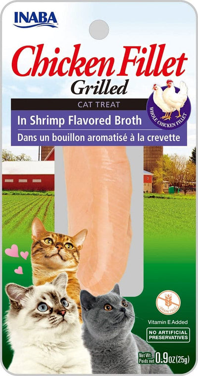 Inaba Chicken Fillet Grilled with Flavored Broth Shrimp .9 oz. 6 ct
