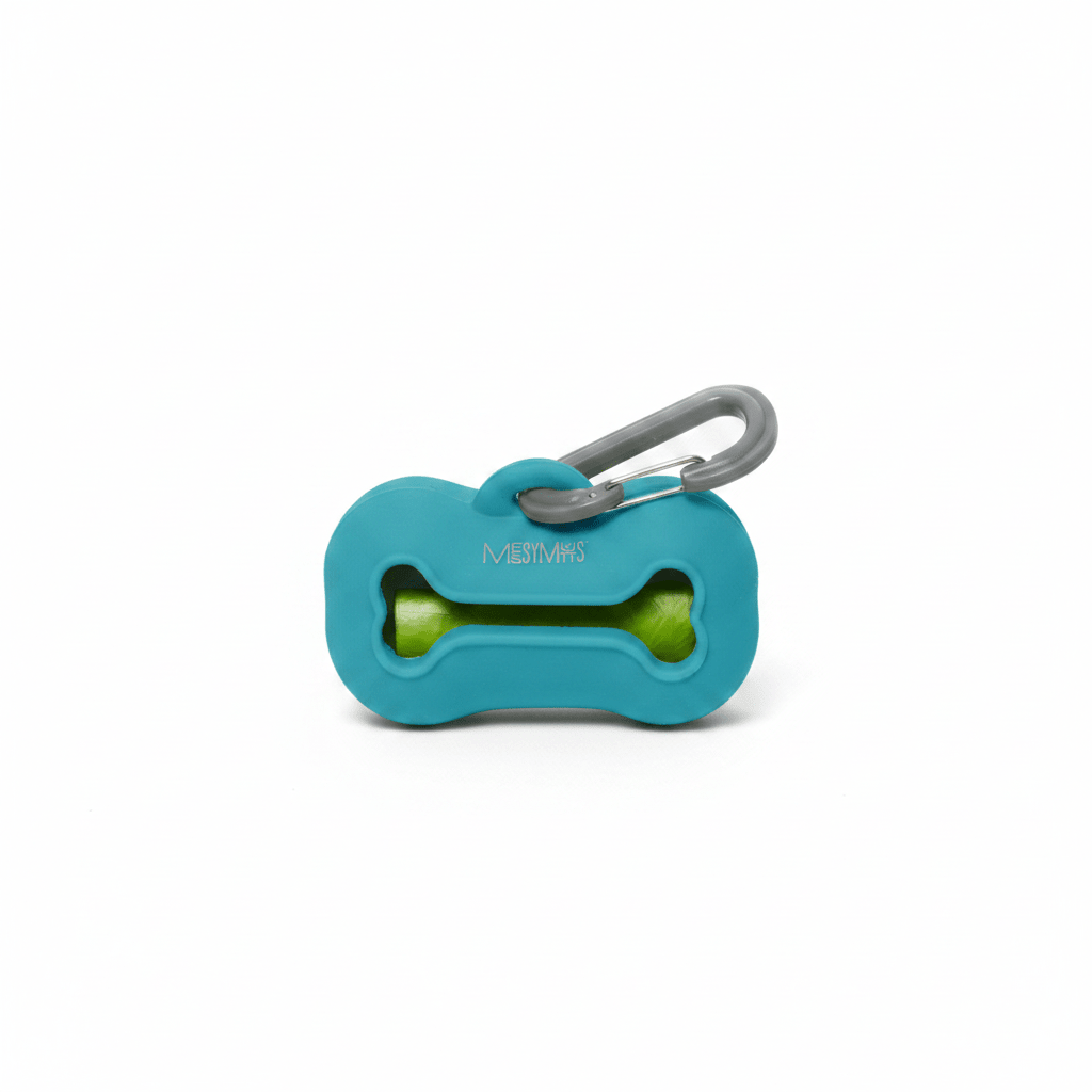 Messy Mutts Dog Wastebag Holder Blue - Pets Perfect