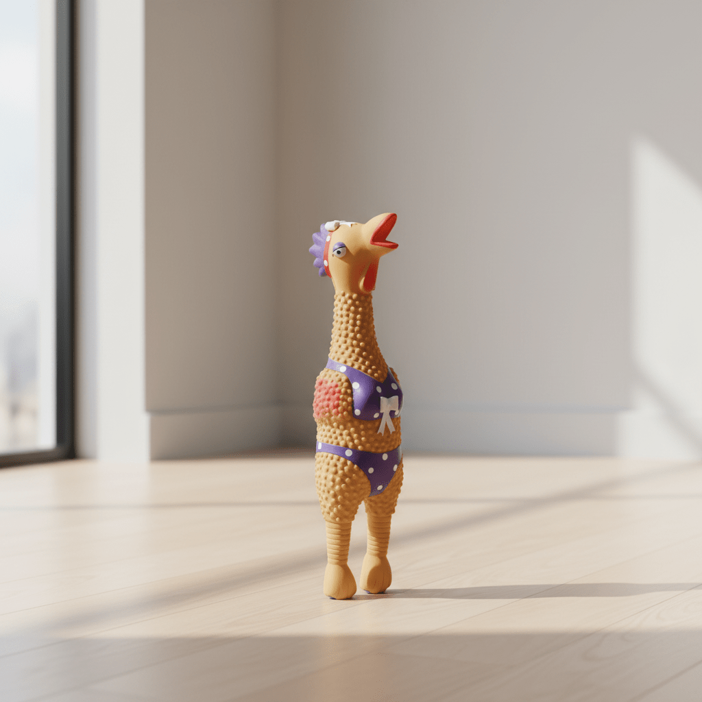 Charming Pet Products Squawkers Henrietta Dog Toy Multi - Color 1ea/LG - Pets Perfect