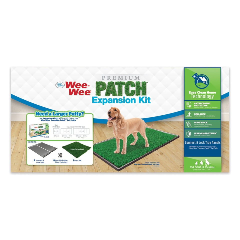 Four Paws WeeWee Premium Patch Pet Potty System Expansion Kit 23 in x