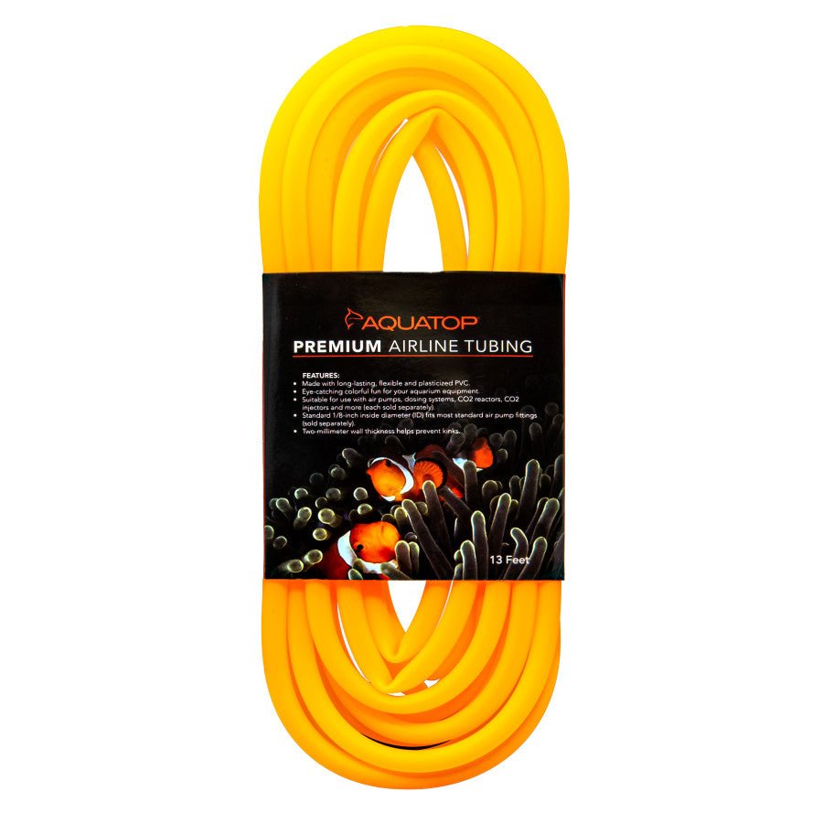 Aquatop Airline Tubing Neon Orange, 1ea/13 ft - Pets Perfect