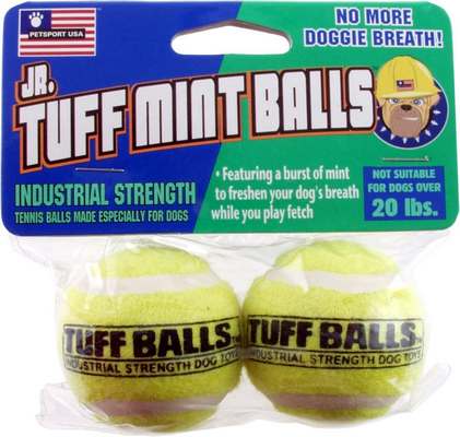 Petsport USA Jr. Mint Balls Dog toy Assorted, 2 ct, 1.8 in