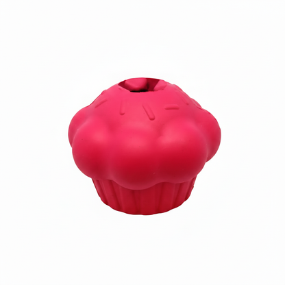 Pink Cupcake Dog Toy 1:1 Off-White