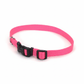 Coastal Adjustable Nylon Dog Collar with Plastic Buckle Neon Pink, 1ea/3/4 In X 1420 in - Pets Perfect