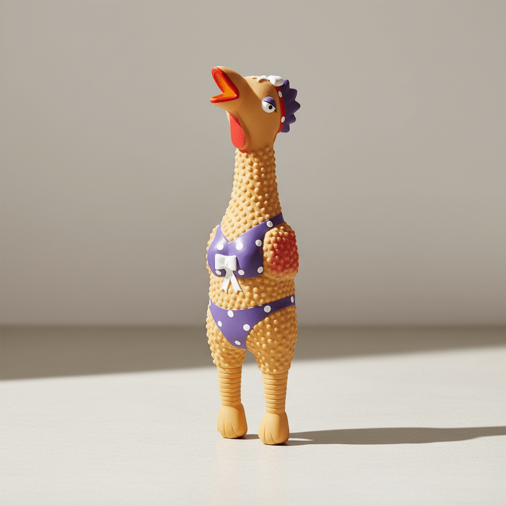 Charming Pet Products Squawkers Henrietta Dog Toy Multi - Color 1ea/LG - Pets Perfect
