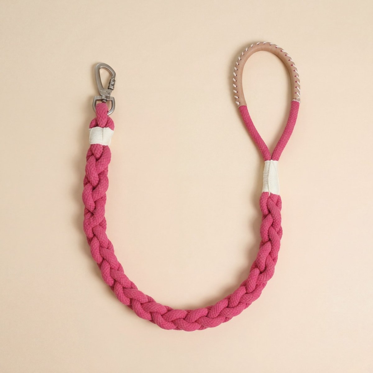 Knotty Pawz Xena Wanderlust Cotton Rope Dog Leash - Eco - Friendly Handmade Leash Collection - Pets Perfect