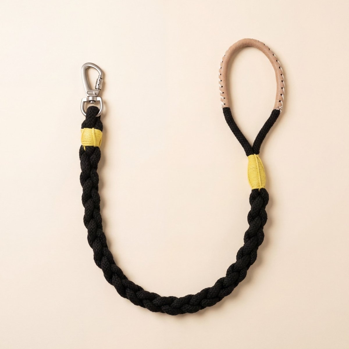 Knotty Pawz Xena Wanderlust Cotton Rope Dog Leash - Eco - Friendly Handmade Leash Collection - Pets Perfect
