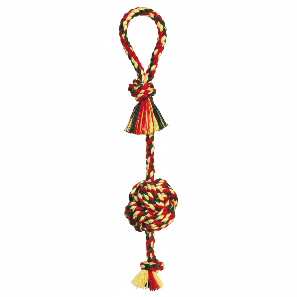 Mammoth Pet Products Monkey Fist Tug Dog Toy Multi - Color 1ea/26 in, LG - Pets Perfect
