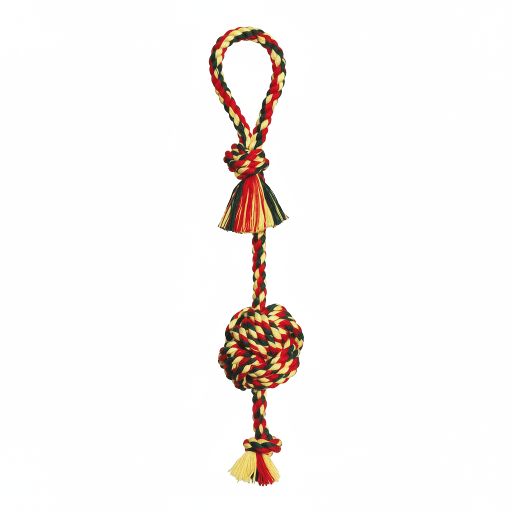 Mammoth Pet Products Monkey Fist Tug Dog Toy Multi - Color 1ea/26 in, LG - Pets Perfect