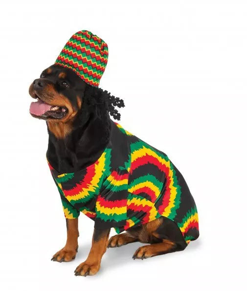 Rubies Rasta Dog Pet Costume Small