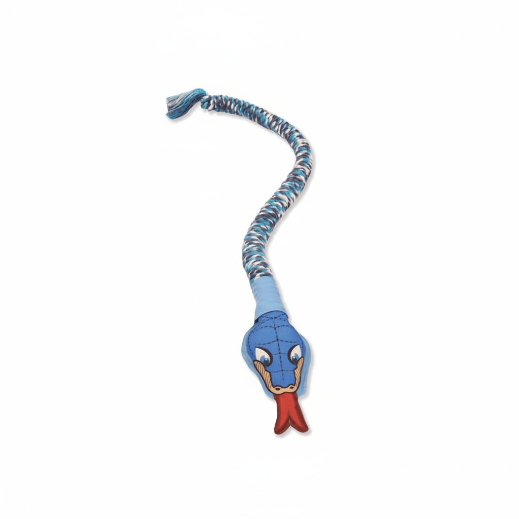 Mammoth Pet Products SnakeBiter Dog Toy With Squeaky Head Assorted 1ea/28 in, SM - Pets Perfect