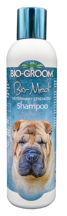 Bio Groom Bio-Med Coal Tar Pet Shampoo Veterinary Strength 8 oz