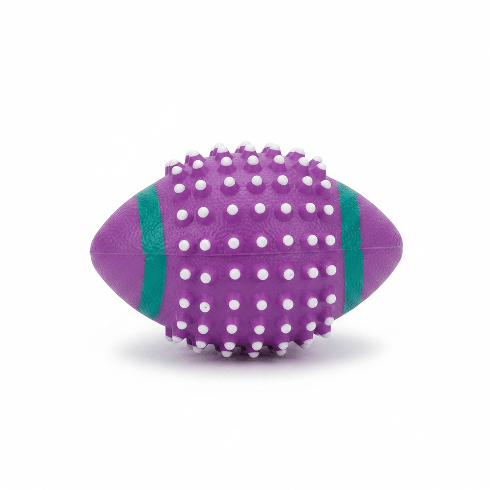 Vinyl Spiked Rugby Ball, 1