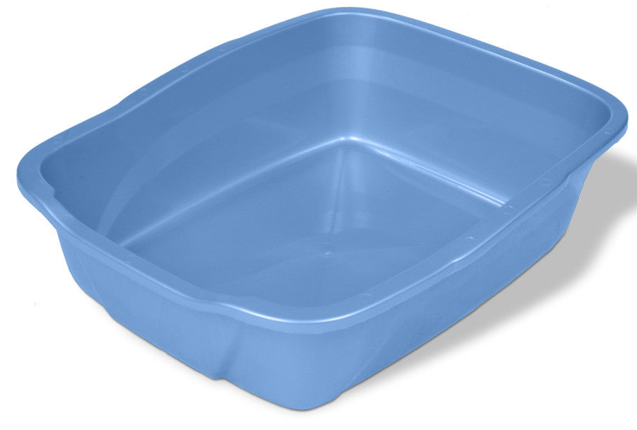 Van Ness Plastics Cat Litter Pan, Blue, Giant
