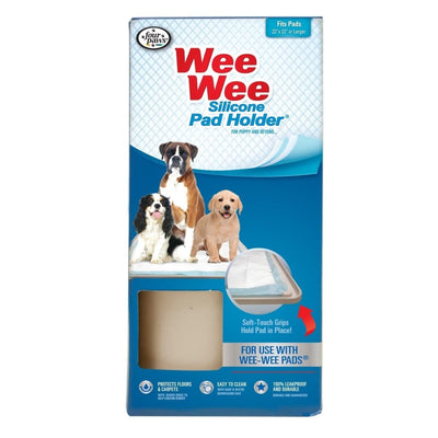 Four Paws WeeWee Silicone Dog Housebreaking Pad Holder